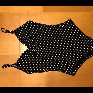 Nasty Gal polka dot body suit